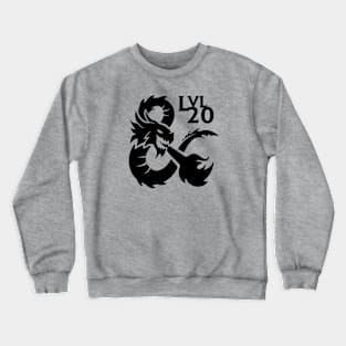 LVL20 Official Dragon Logo Crewneck Sweatshirt